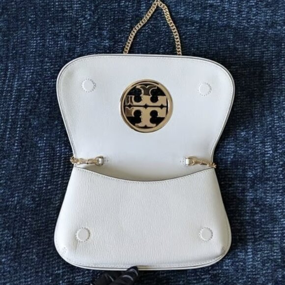 Tory Burch Vera Clutch - New Ivory Color - Picture 5 of 11